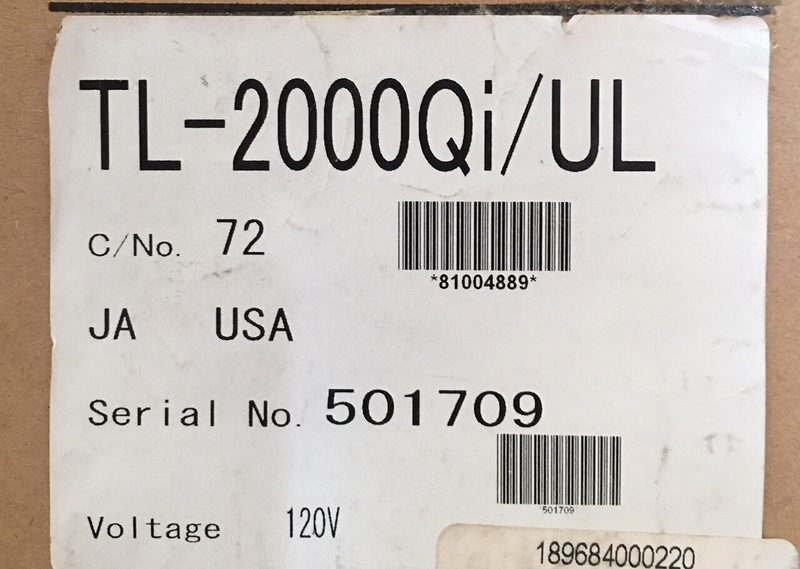 Оборудование рекламного производства TL2000QI
