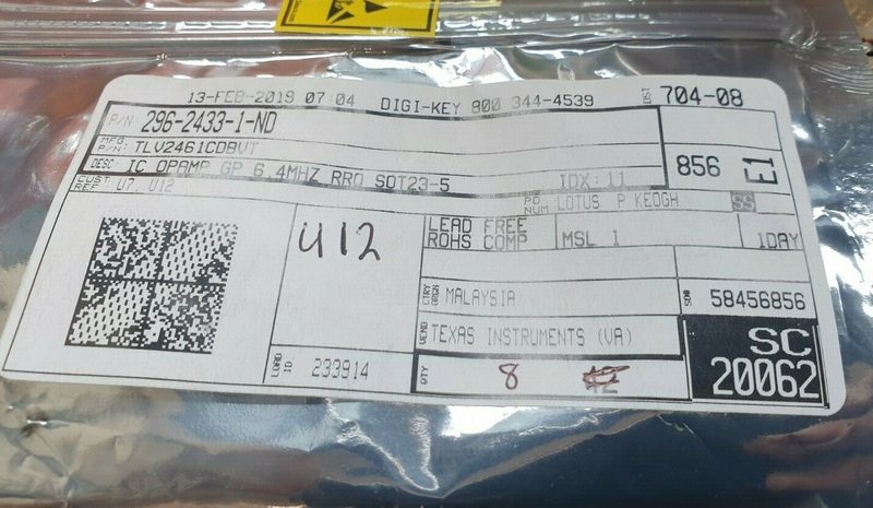 Микросхема TLV2461CDBVT