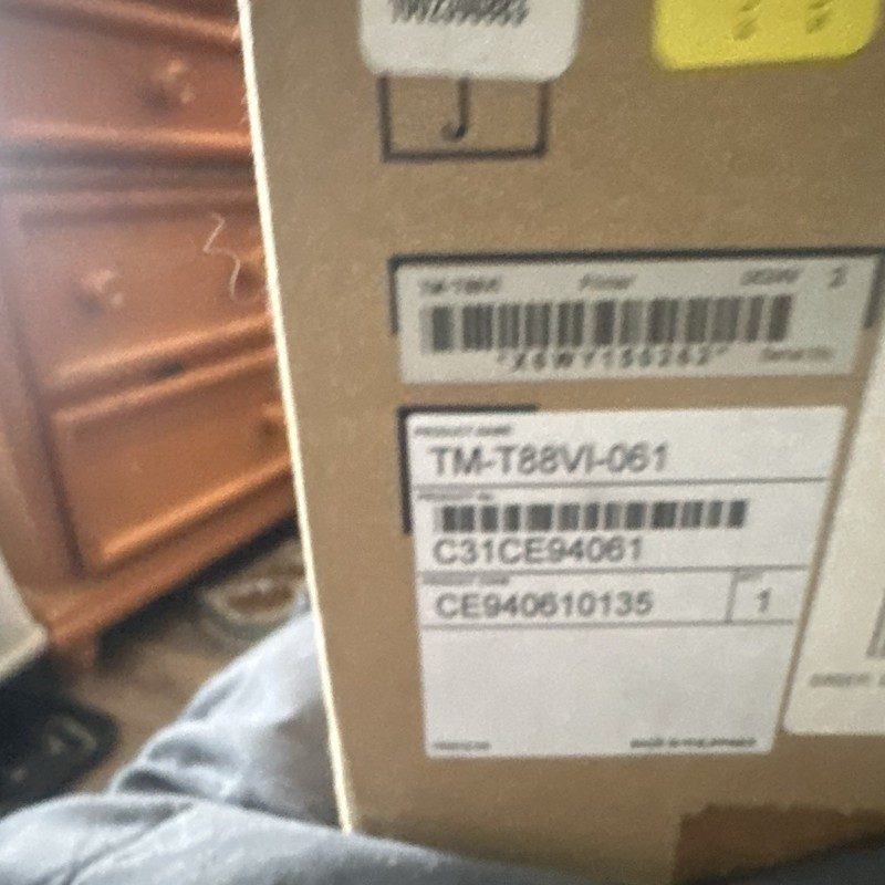Принтер чеков Epson TM-T88VI-061