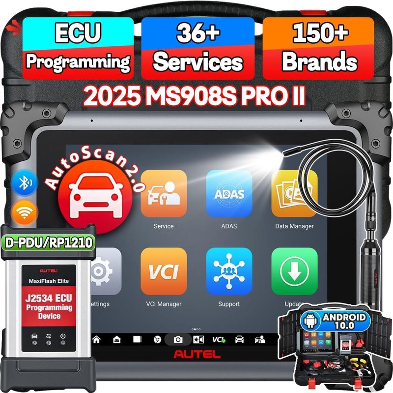 Диагностический сканер Autel TOOL+MV108S