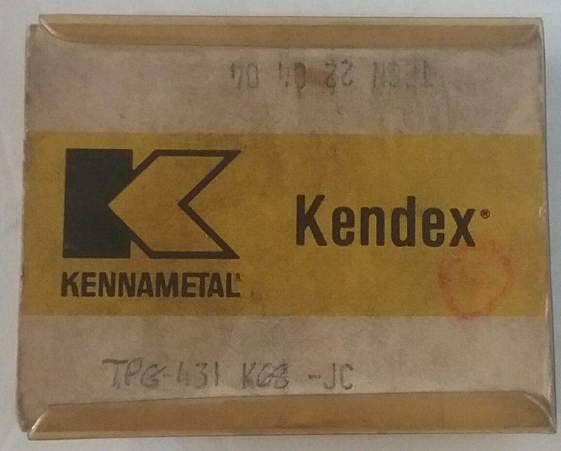 Режущий инструмент Kennametal TPG-431