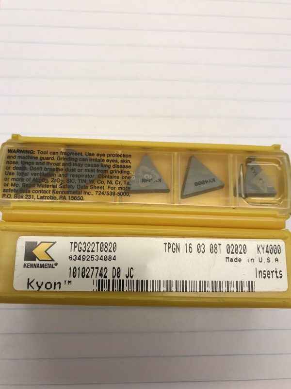 Режущий инструмент Kennametal TPG322T
