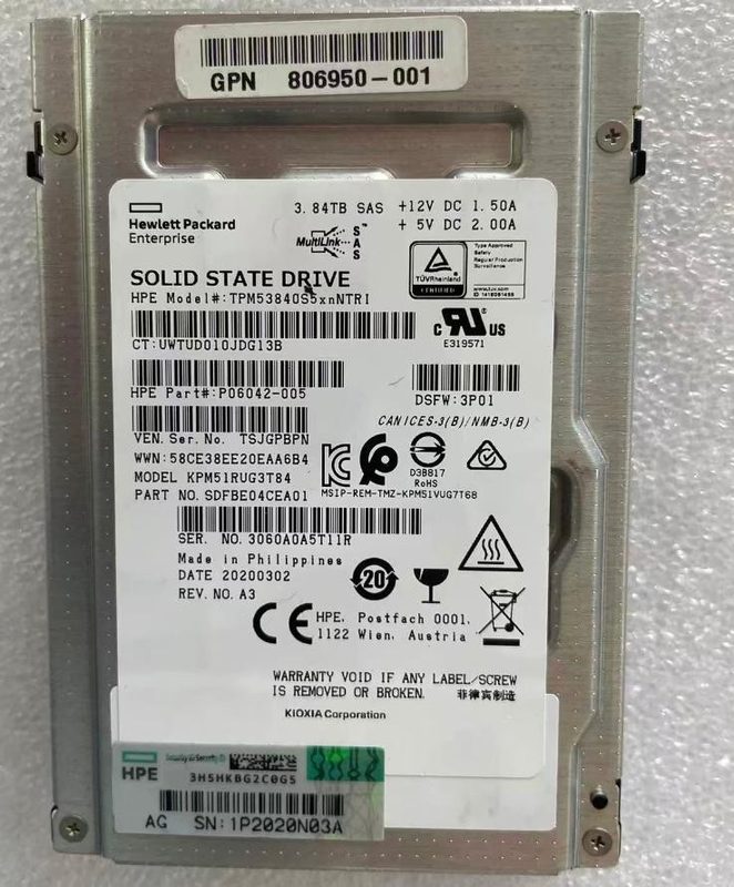 SSD-накопитель HPE TPM53840S5XNNTRI