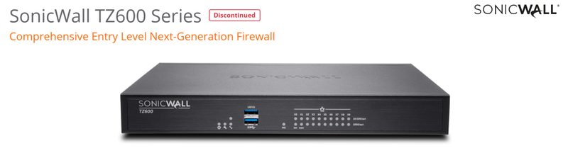 Межсетевой экран SonicWall TZ 600