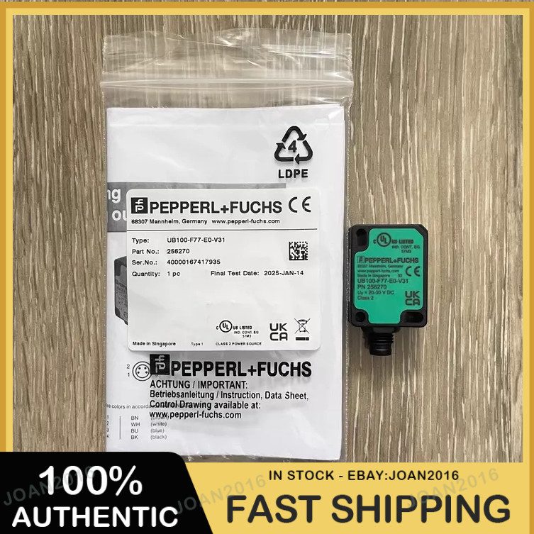 Датчик приближения Pepperl+Fuchs UB100-F77-E0-V31