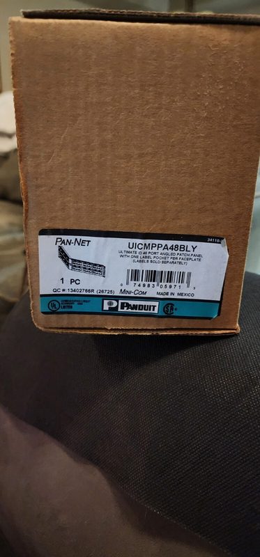 Патч-панель Panduit UICMPPA48BLY