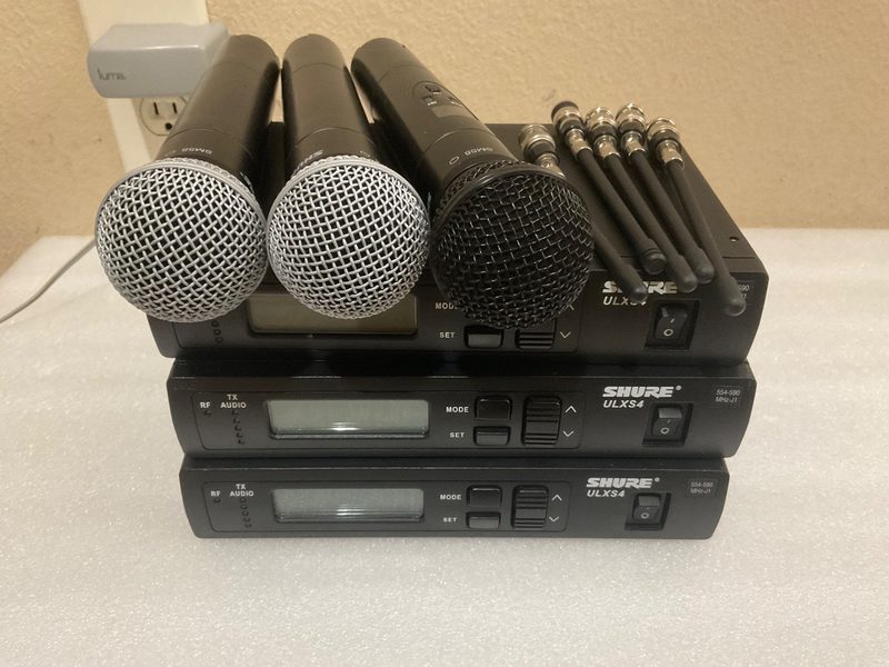 Радиосистема ULXS4/ULXS2/SM58