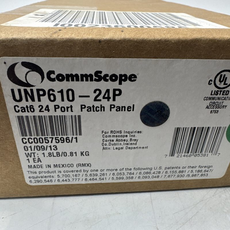 Патч-панель CommScope UNP610-24P