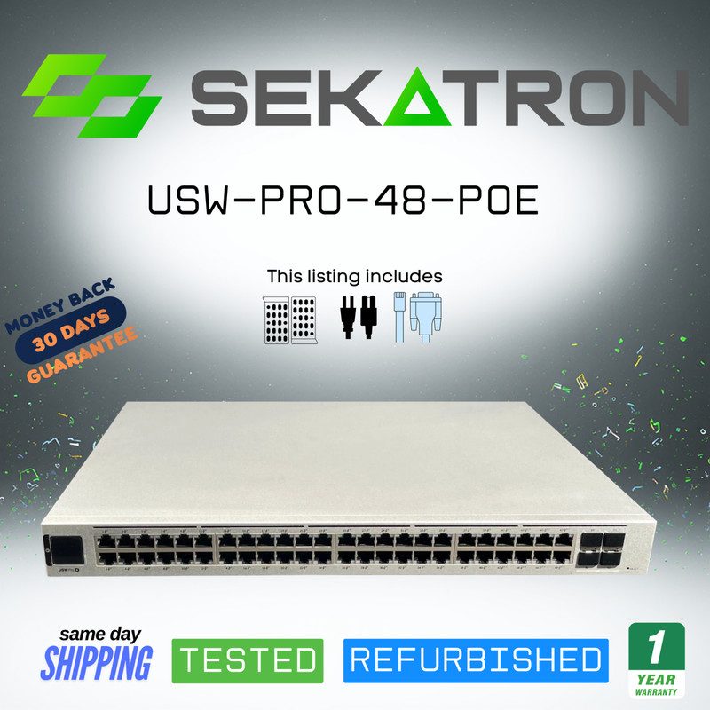 Коммутатор Ubiquiti USW-PRO-48-POE