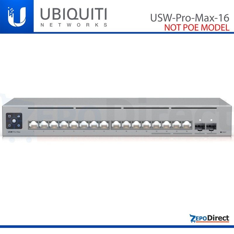 Коммутатор Ubiquiti USW-PRO-MAX-16