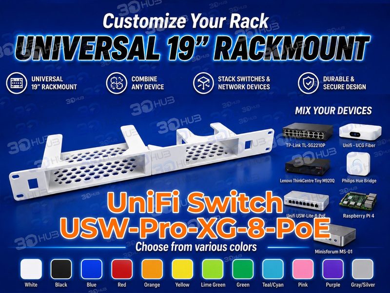 Коммутатор Ubiquiti USW-PRO-XG-8-POE