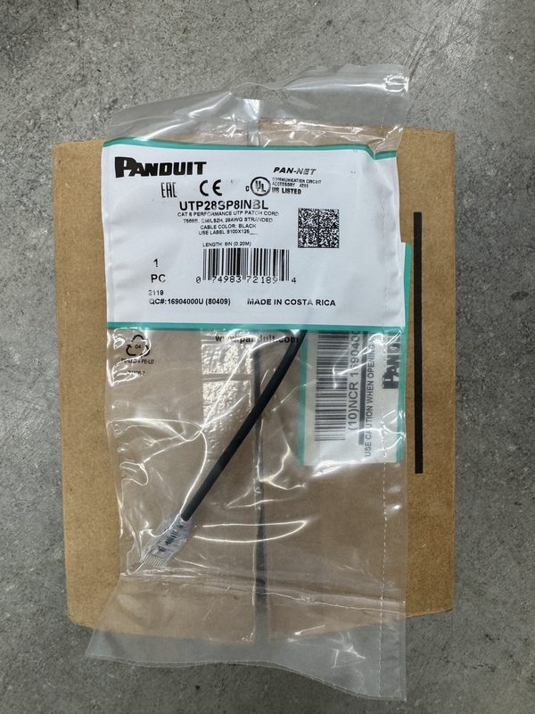 СКС-оборудование Panduit UTP28SP8INBL