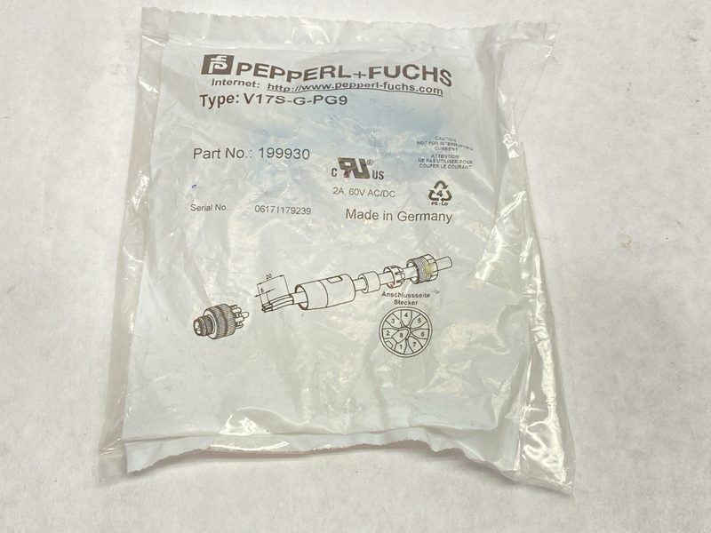 Датчик Pepperl+Fuchs V17S-G-PG9