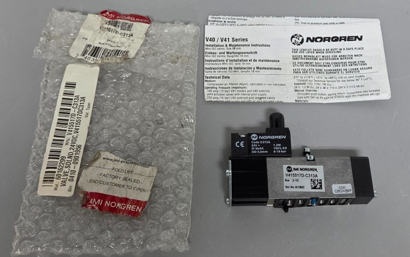 Электромагнитный клапан Norgren V415517D-C313A