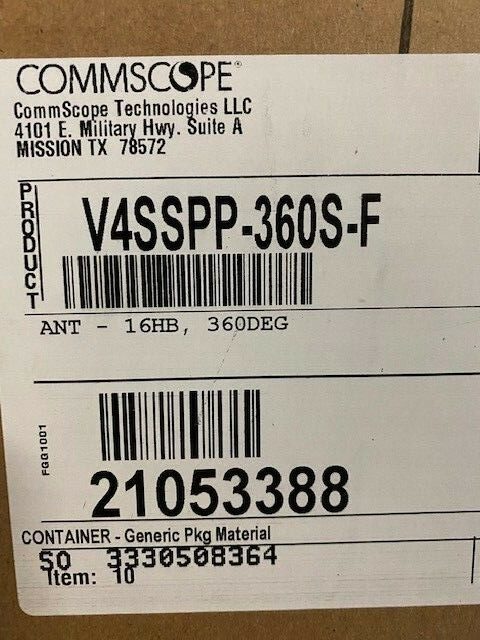 Антенна CommScope V4SSPP-360S-F