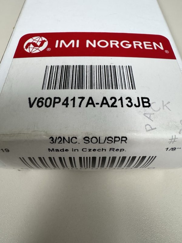 Пневмооборудование Norgren V60P417AA213JB