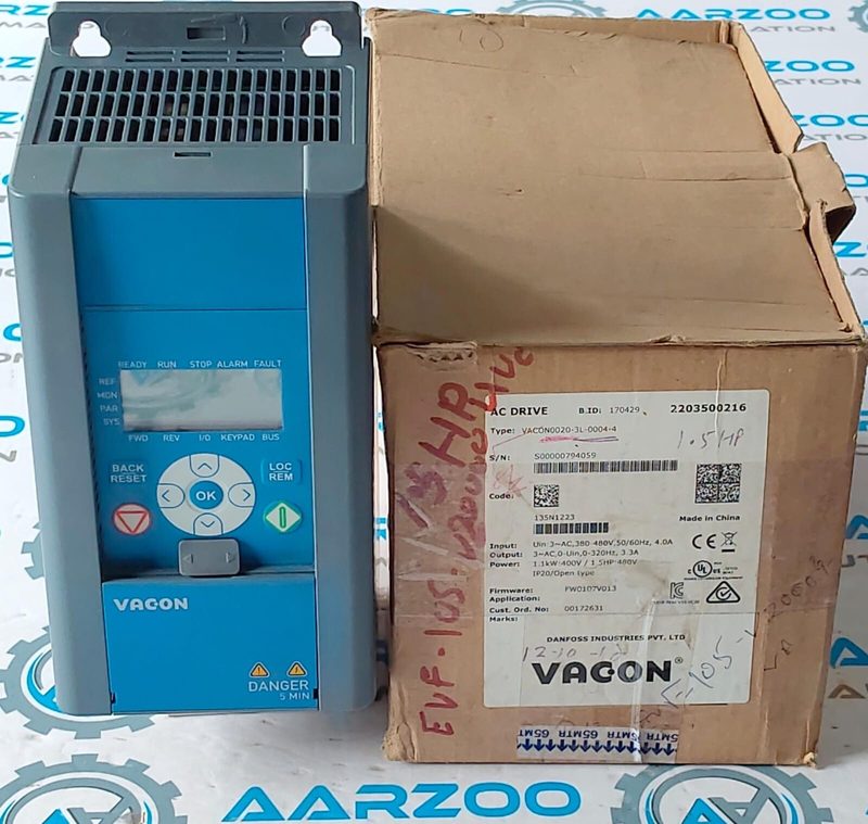 Частотный преобразователь VACON0020-3L-0004-4