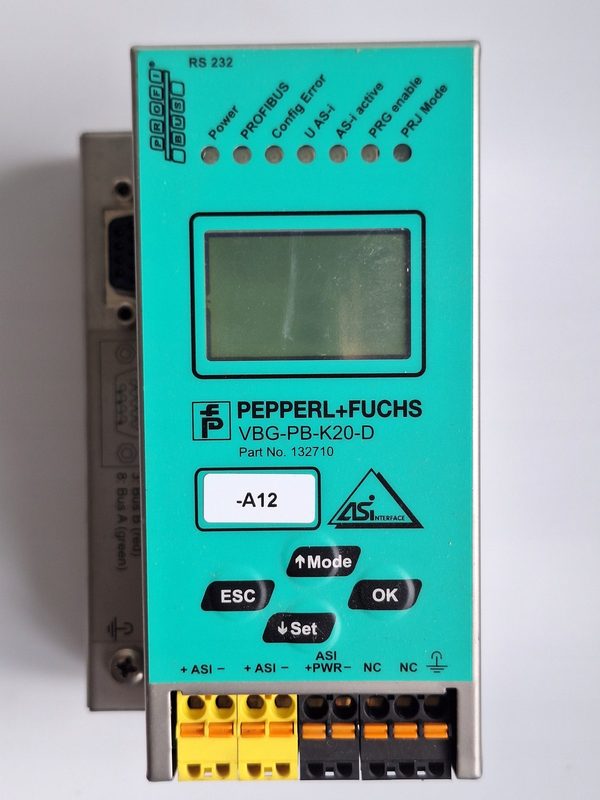 Шлюз полевой шины Pepperl+Fuchs VBG-PB-K20-D