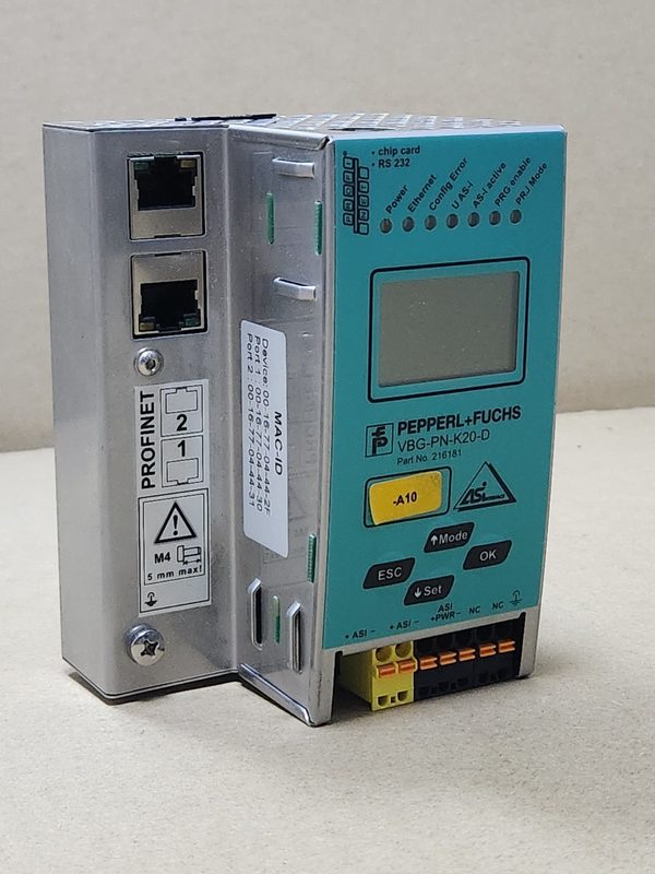 Шлюз полевой шины Pepperl+Fuchs VBG-PN-K20-D