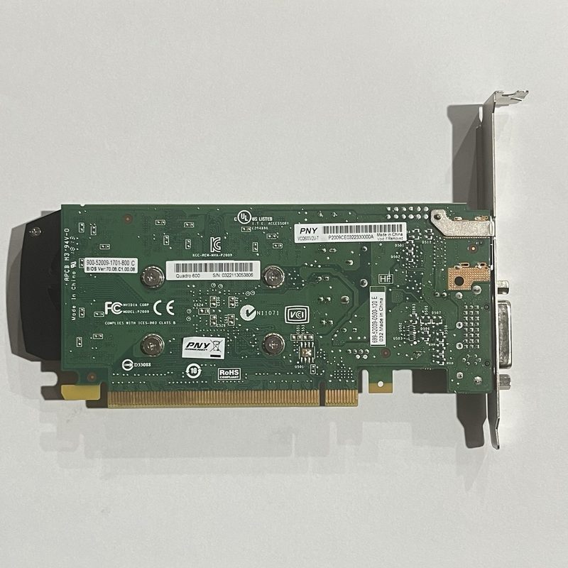 GPU-ускоритель NVIDIA VCQ600V2U-T