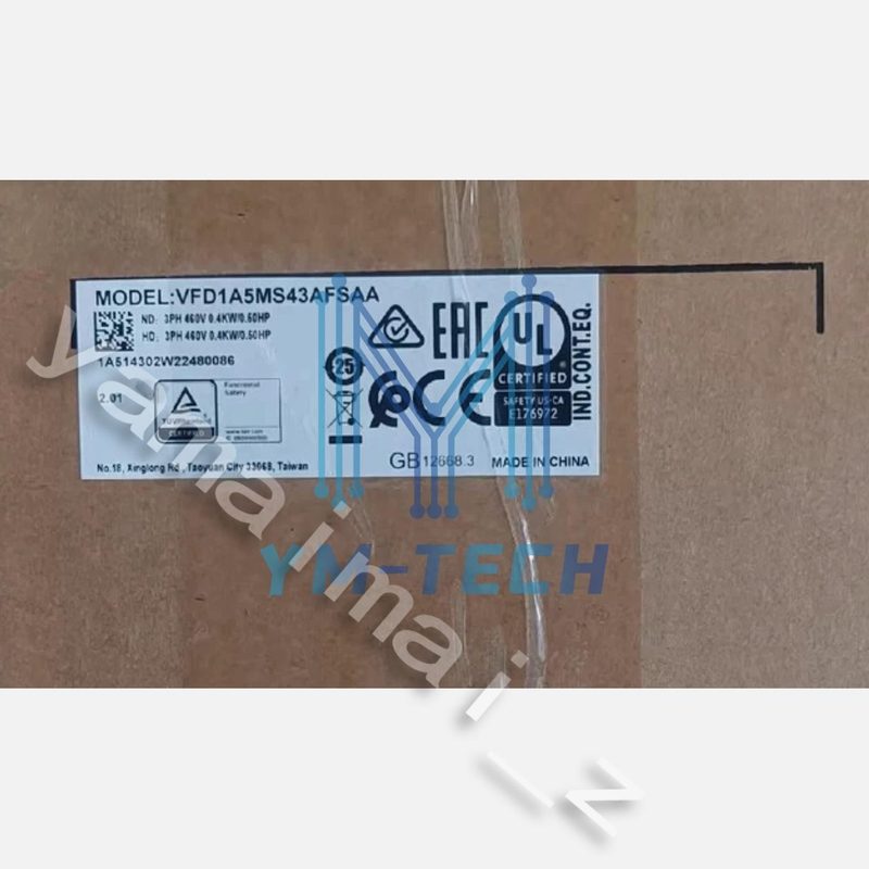 Частотный преобразователь Delta VFD1A5MS43AFSAA