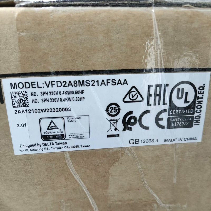 Частотный преобразователь Delta VFD2A8MS21AFSAA