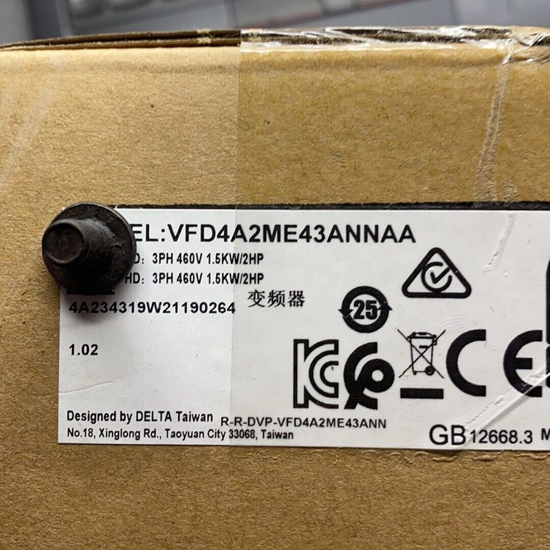 Частотный преобразователь Delta VFD4A2ME43ANNAA