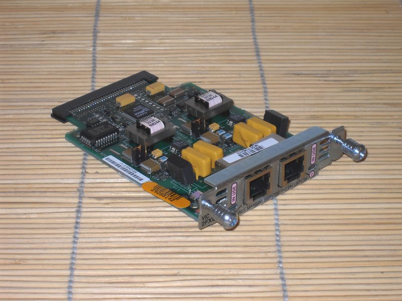 Маршрутизатор Cisco VIC-2FXO