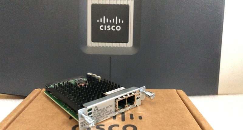Маршрутизатор Cisco VIC3-2FXS/DID