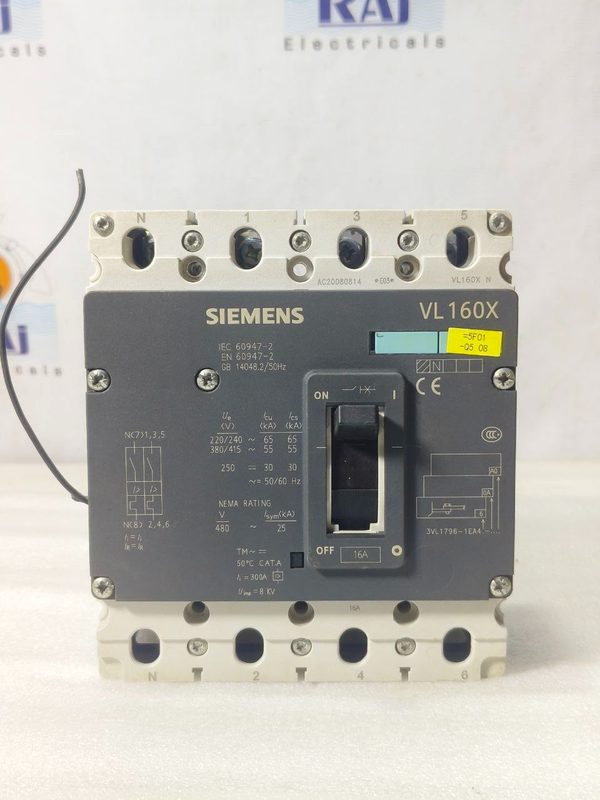 Автоматический выключатель Siemens VL160X