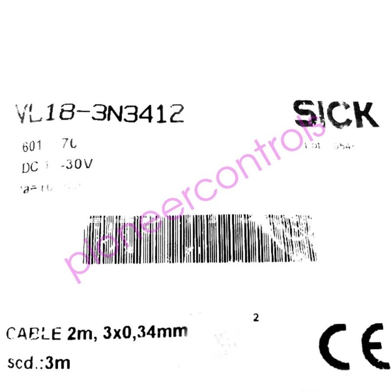 Фотоэлектрический датчик SICK VL18-3N3412