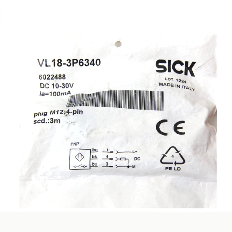 Фотоэлектрический датчик SICK VL18-3P6340