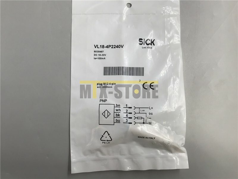 Фотоэлектрический датчик SICK VL18-4P2240V