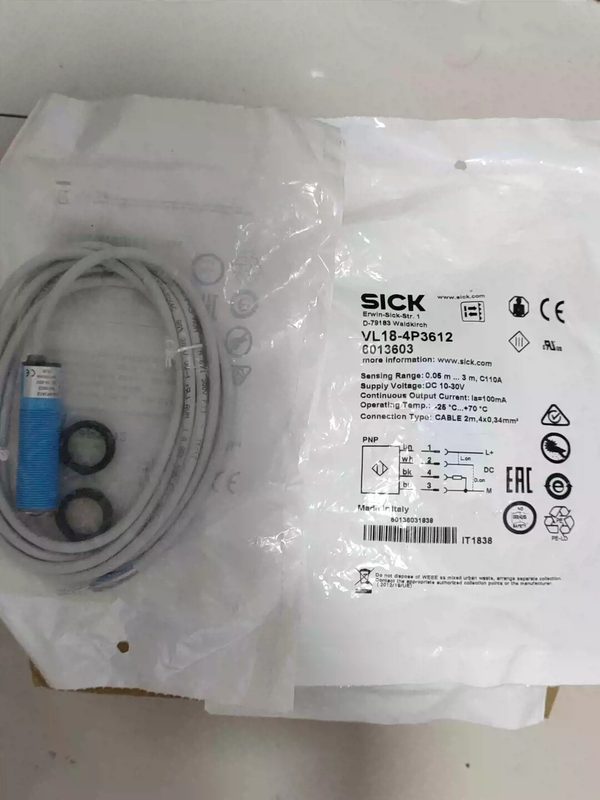 Фотоэлектрический датчик SICK VL18-4P3612