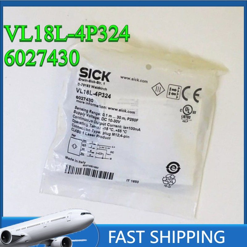 Фотоэлектрический датчик SICK VL18L-4P324