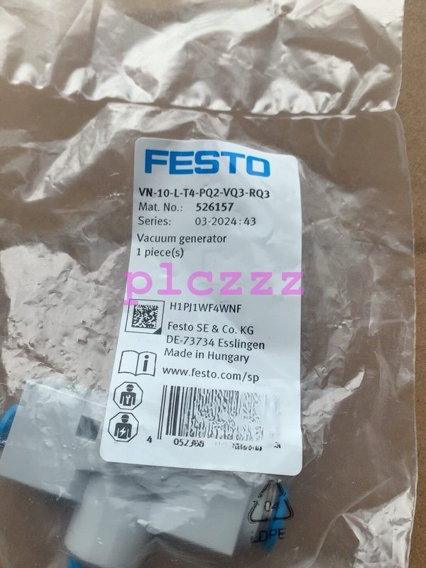 Вакуумный эжектор Festo VN-10-L-T4-PQ2-VQ3-RQ3