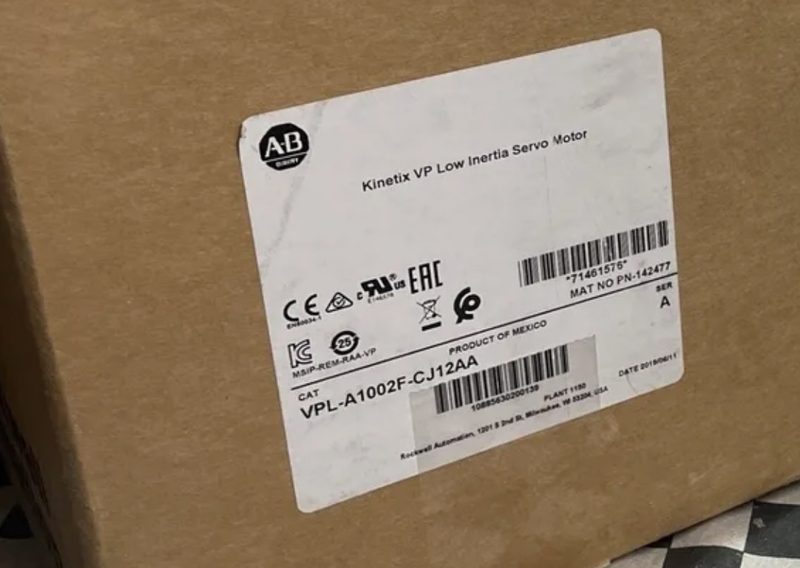 Серводвигатель Allen-Bradley VPL-A1002F-CJ12AA
