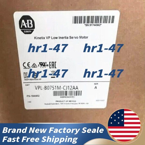 Серводвигатель Allen-Bradley VPL-B0751M-CJ12AA