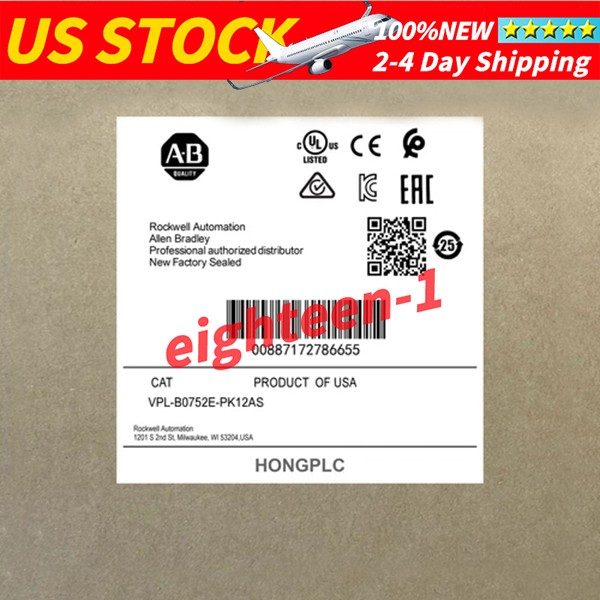 Серводвигатель Allen-Bradley VPL-B0752E-PK12AS