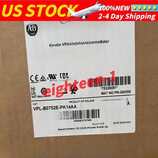 Серводвигатель Allen-Bradley VPL-B0752E-PK14AA
