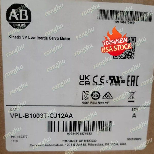 Серводвигатель Allen-Bradley VPL-B1003T-CJ12AA