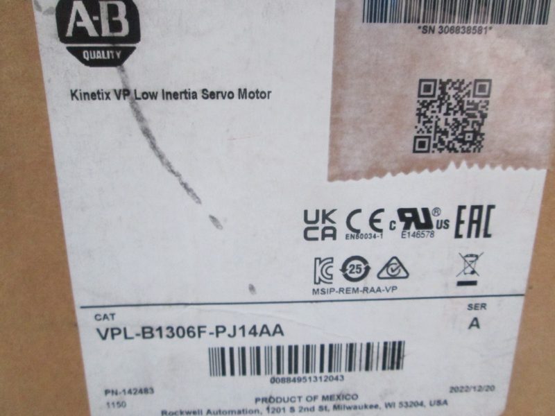 Серводвигатель Allen-Bradley VPL-B1306F-PJ14AA