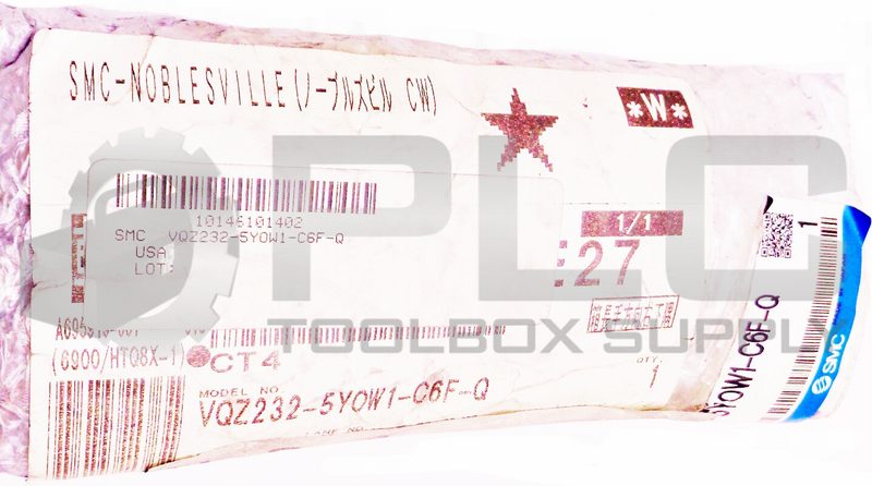 Электромагнитный клапан SMC VQZ232-5YOW1-C6F-Q