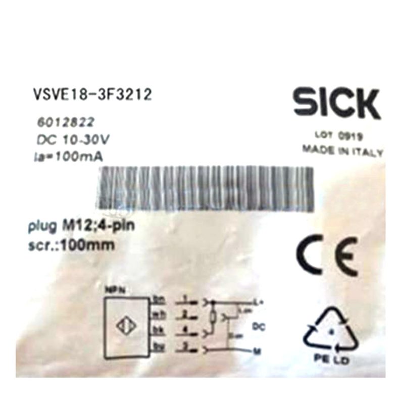 Фотоэлектрический датчик SICK VS/VE18-3F3212