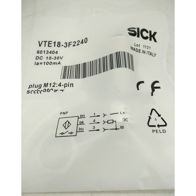 Фотоэлектрический датчик SICK VTE18-3F2240