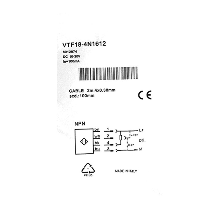 Датчик приближения SICK VTF18-4N1640