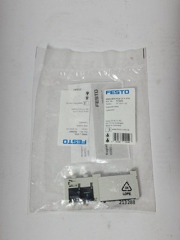 Электромагнитный клапан Festo VUVG-B10-P53E-ZT-F-1T1L