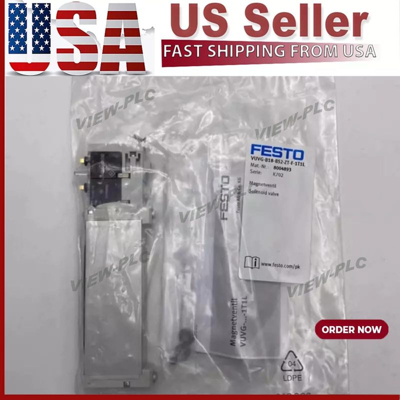 Электромагнитный клапан Festo VUVG-B18-B52-ZT-F-1T1L