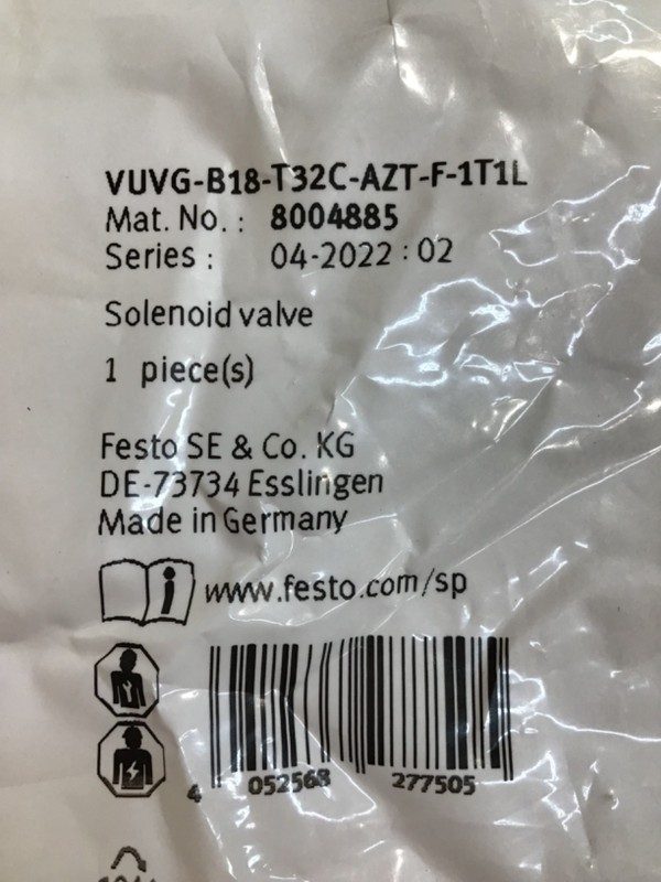 Электромагнитный клапан Festo VUVG-B18-T32C-AZT-F-1T1L