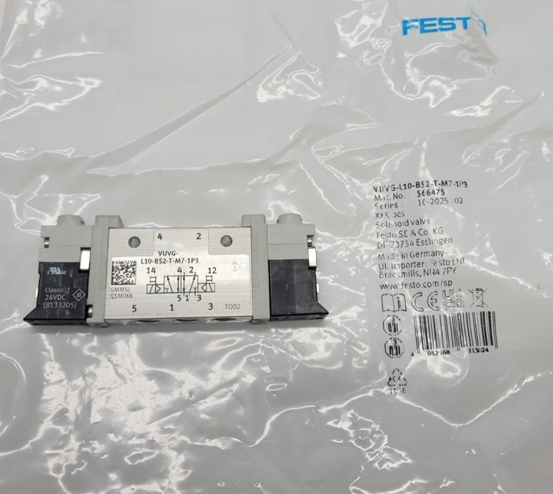 Электромагнитный клапан Festo VUVG-L10-B52-T-M7-1P3